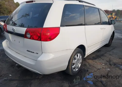 2008 Toyota Sienna Ce from USA, damaged, VIN 5TDZK23C08S180141